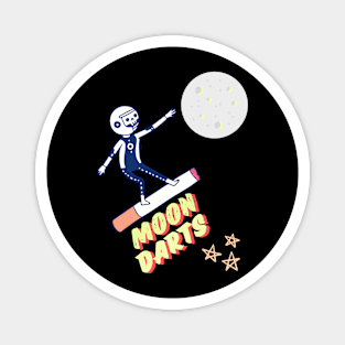 Moon darts Magnet